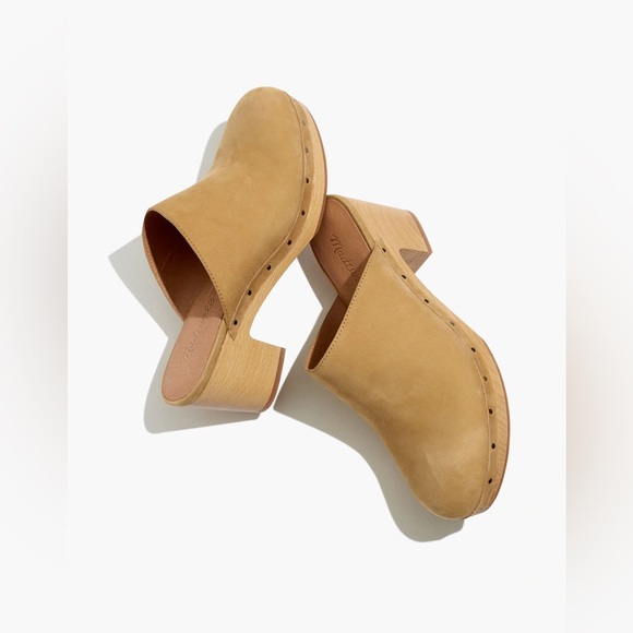 Madewell Shoes - Madewell The Ayanna Clogs in Acorn Nubuck Leather Shoes sz 9